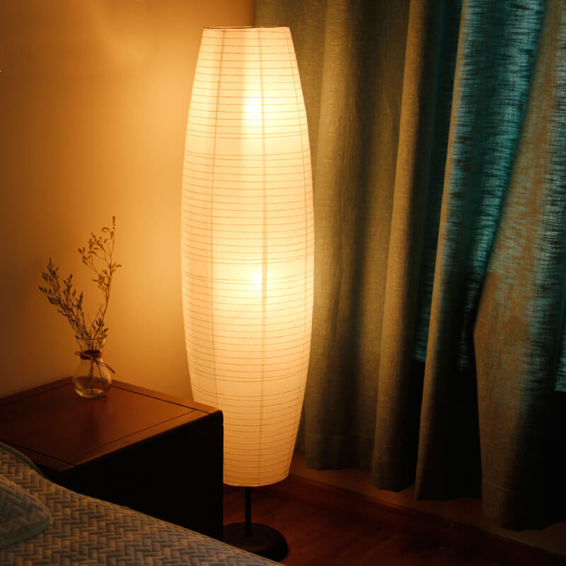 Nordic White 2-Light Floor Lamp