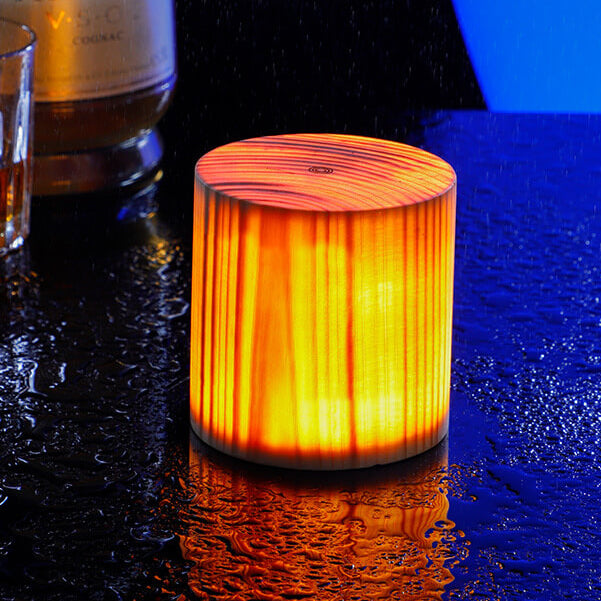 Wood LED Touch Night Light Table Lamp Modern Table Lamp