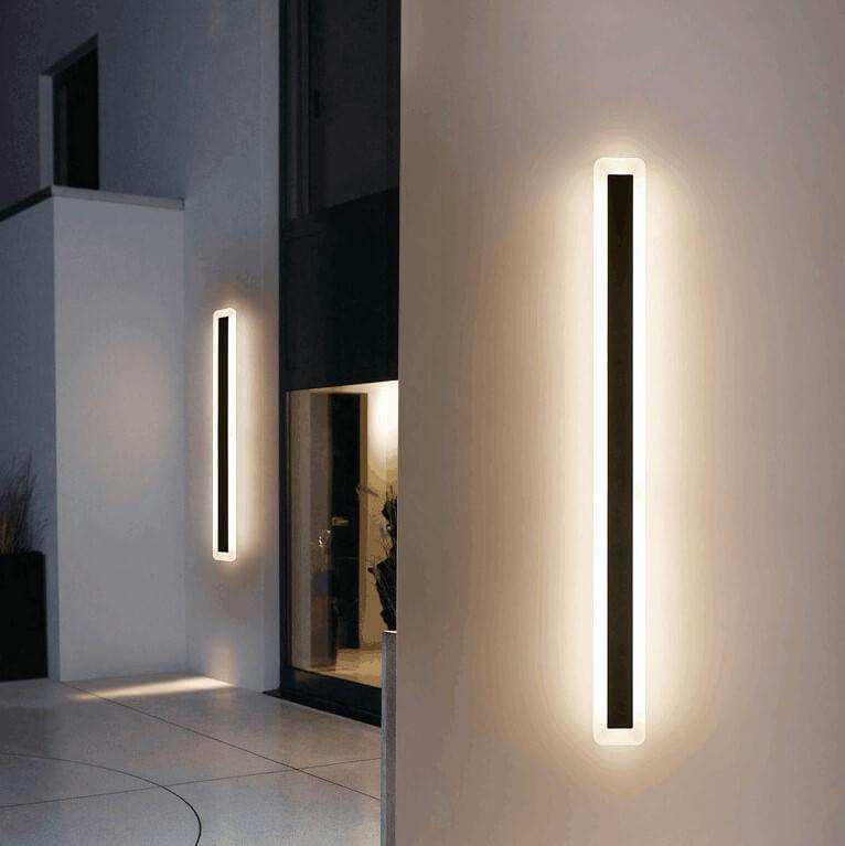 Minimalist Elongated Bar Shaped 1-Light LED Wall Sconce