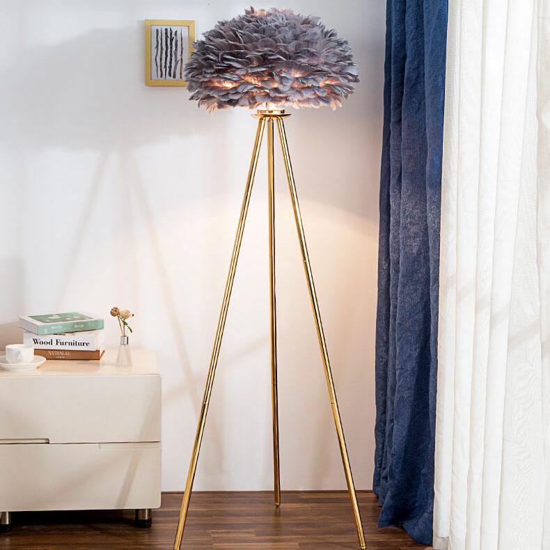 Sleek Modern Pink Floor Lamp