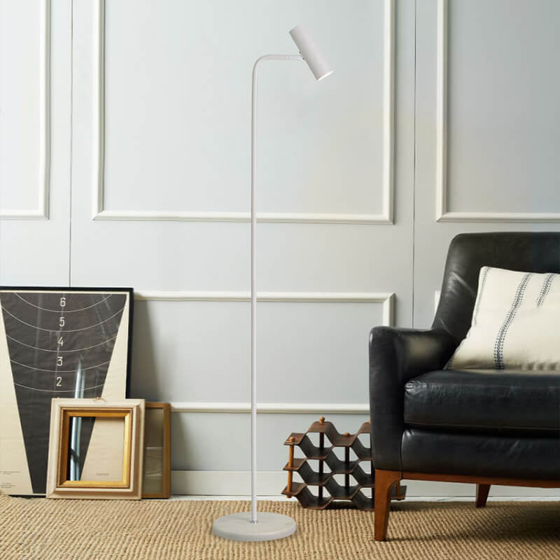 Industrial Black Floor Lamp