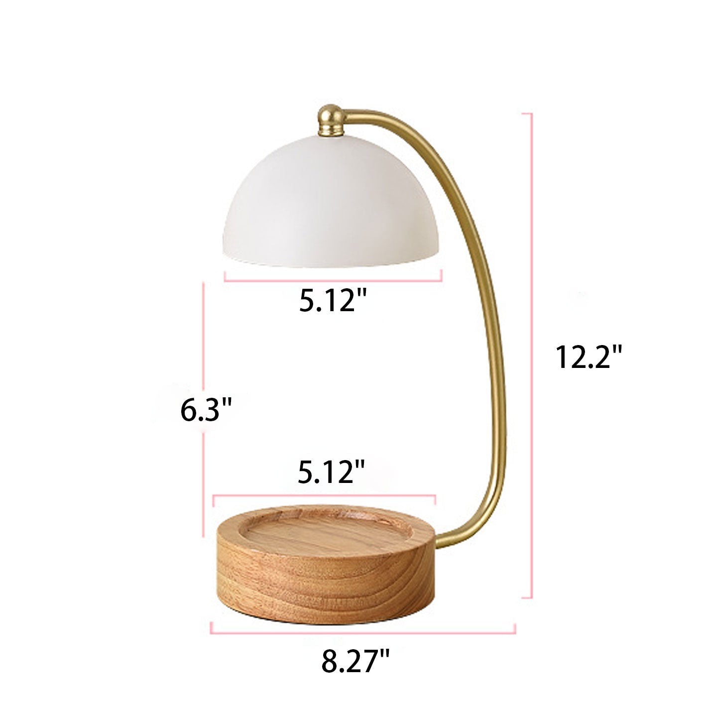 Japanese Creative Timing Dimming 1-Light Melting Table Lamp