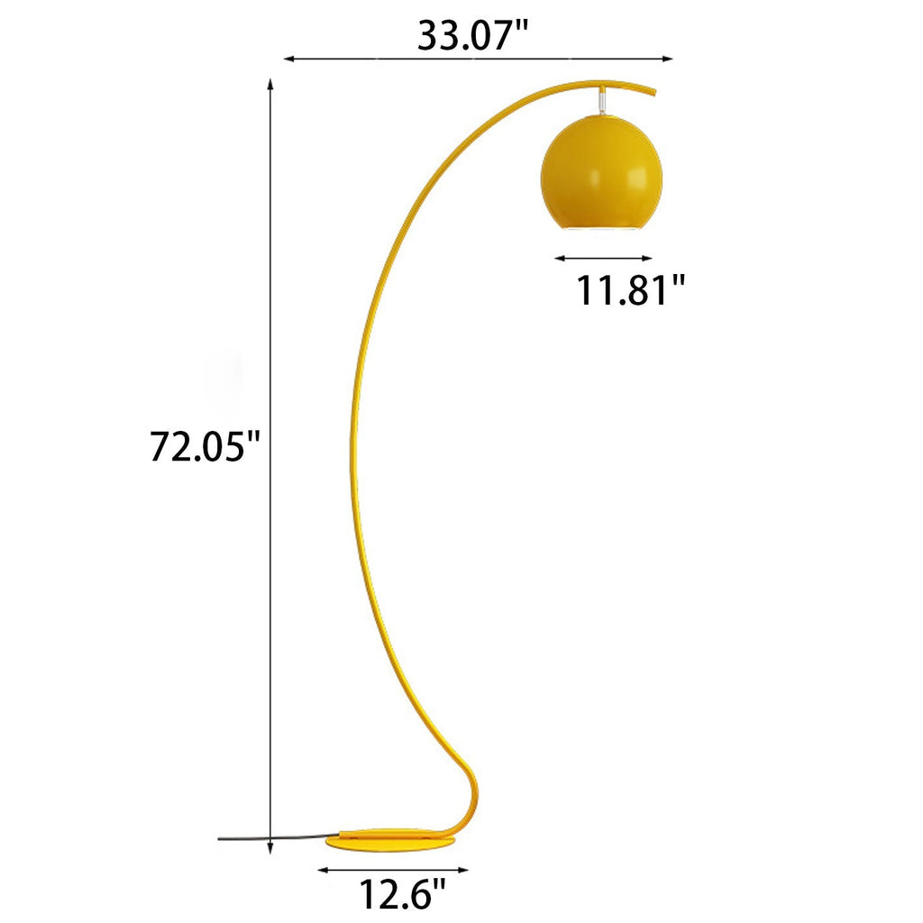 Nordic Yellow Floor Lamp