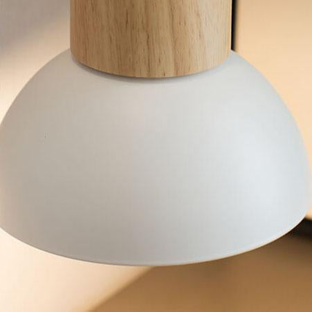 Nordic Wood Metal 1-Light Wall Sconce