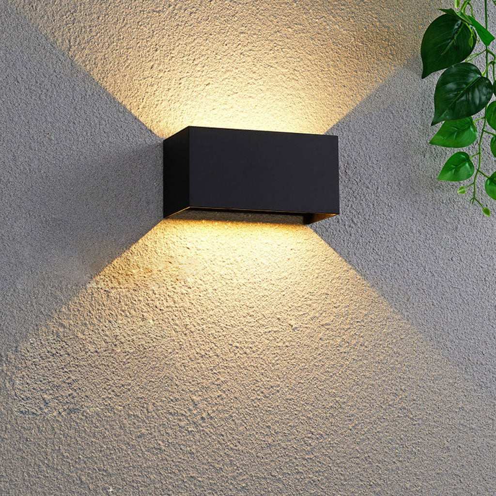 Modern Outdoor Waterproof Up Down LED Wall Sconce