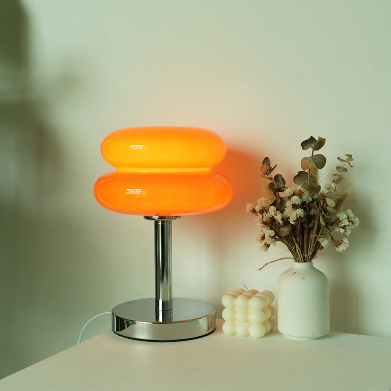 Glass Tart Design 1-Light Table Lamp