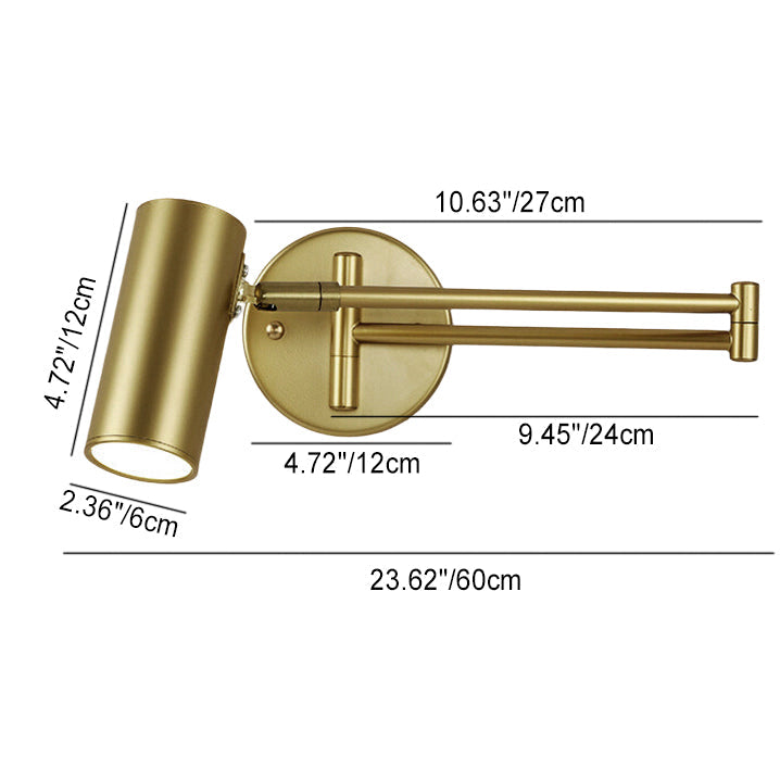 Nordic Minimalist Folding Telescopic Long Pole Wall Sconce