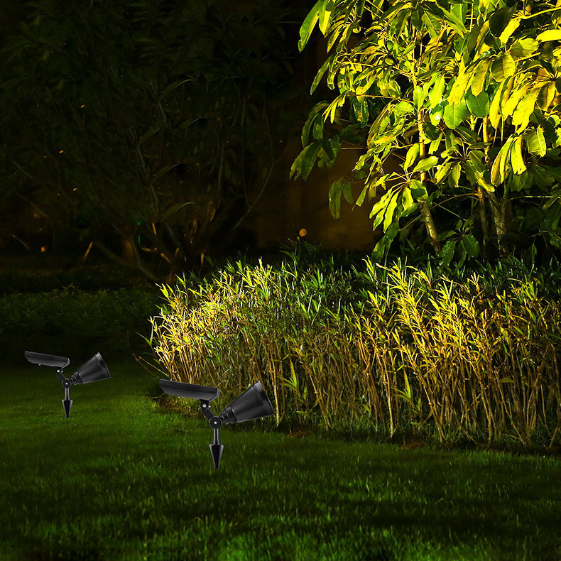 Modern Minimalist 4-Light Outdoor Stake Light