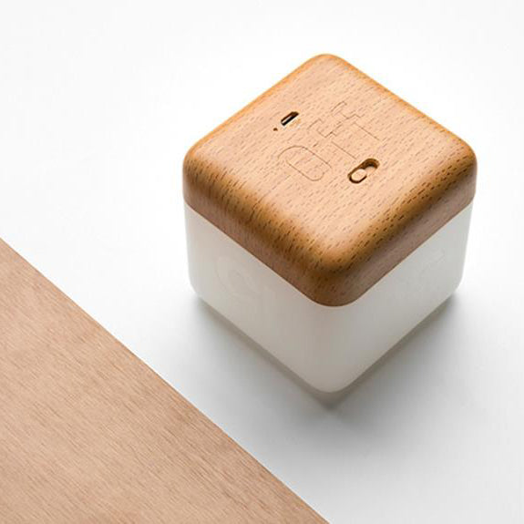 Modern Magic Cube Turn Timer Night Light USB Table Lamp