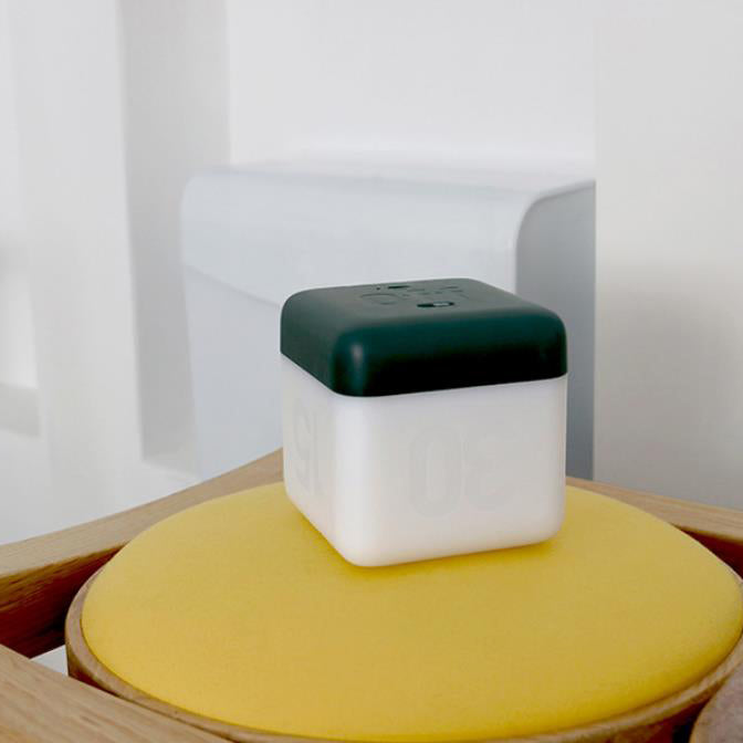 Modern Magic Cube Turn Timer Night Light USB Table Lamp
