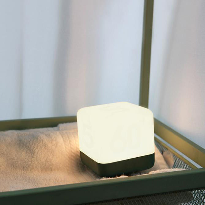 Modern Magic Cube Turn Timer Night Light USB Table Lamp