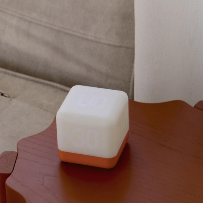 Modern Magic Cube Turn Timer Night Light USB Table Lamp