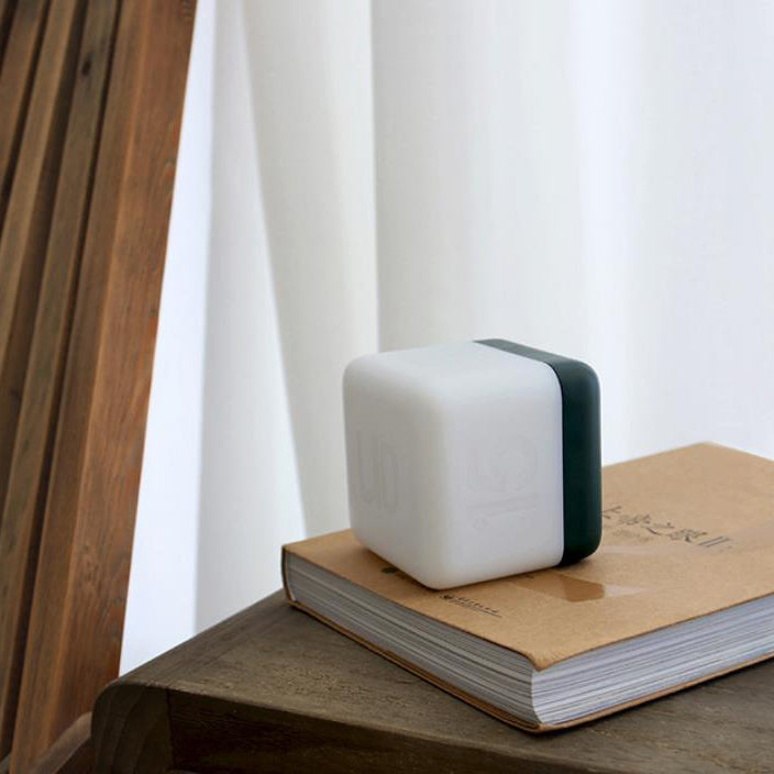 Modern Magic Cube Turn Timer Night Light USB Table Lamp