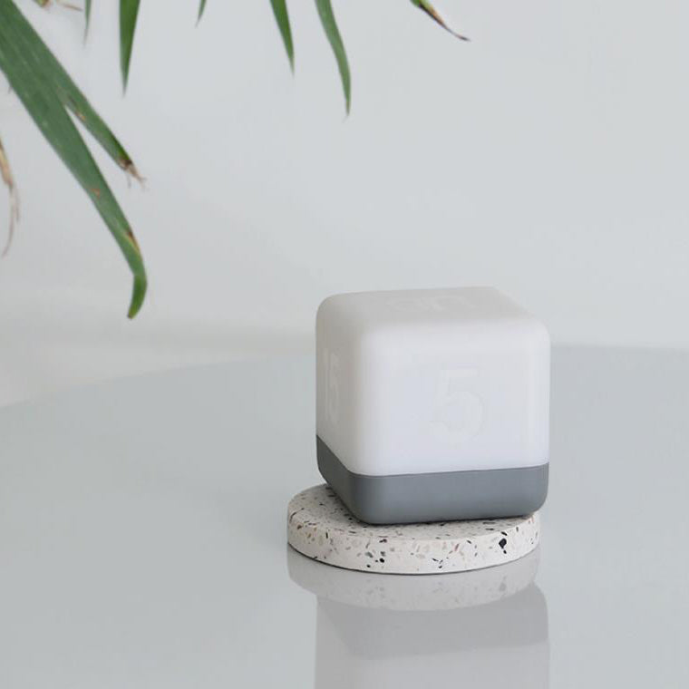 Modern Magic Cube Turn Timer Night Light USB Table Lamp