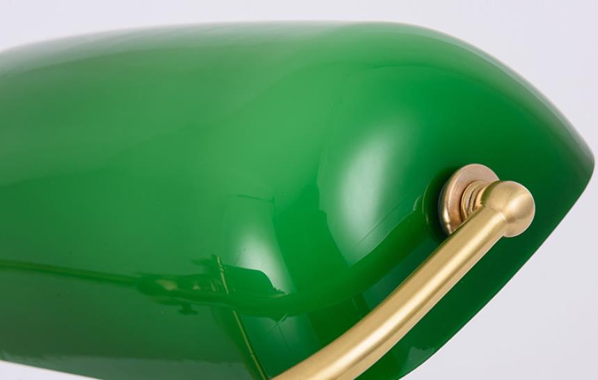 Retro Copper Green Glass Shade 1-Light Wall Sconce
