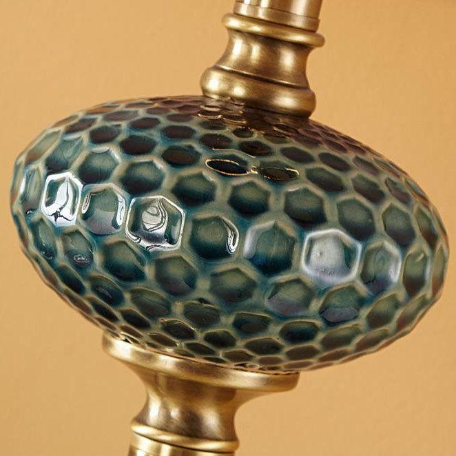 European Brown Floor Lamp