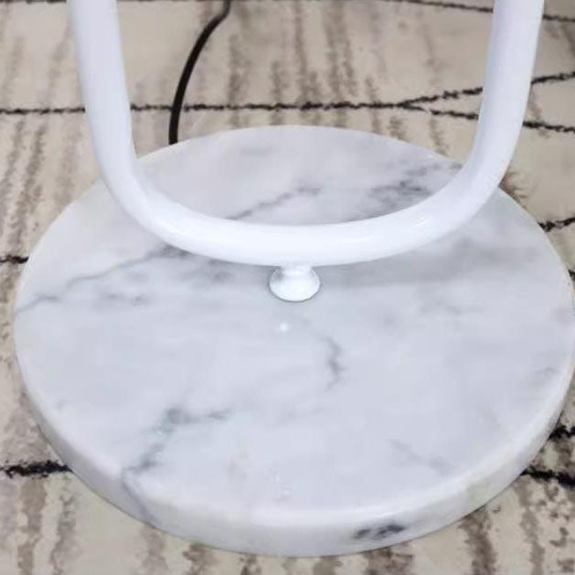 European Black White Floor Lamp