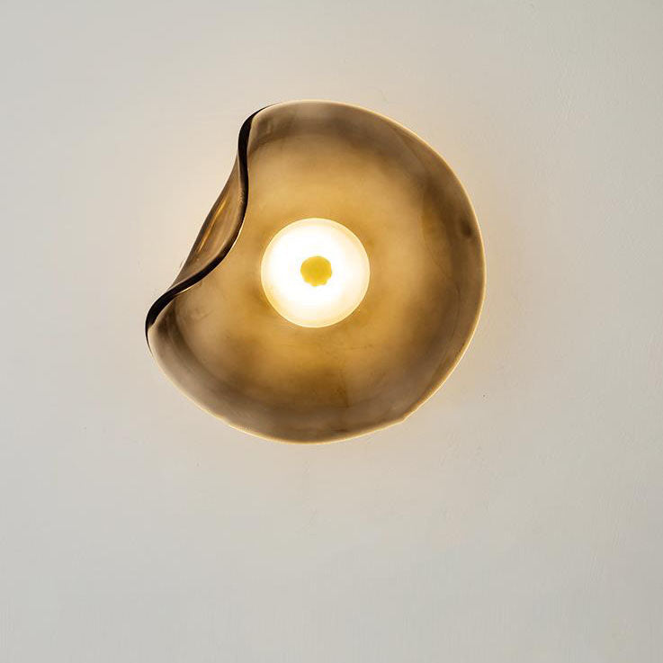 Nordic Modern Minimalist Glass Round LED Wall Sconce