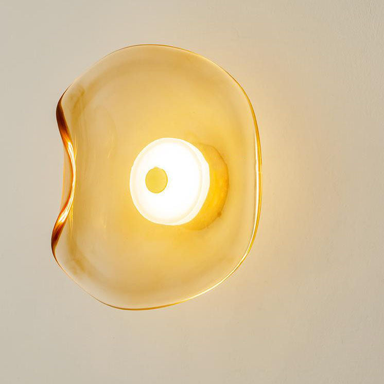 Nordic Modern Minimalist Glass Round LED Wall Sconce