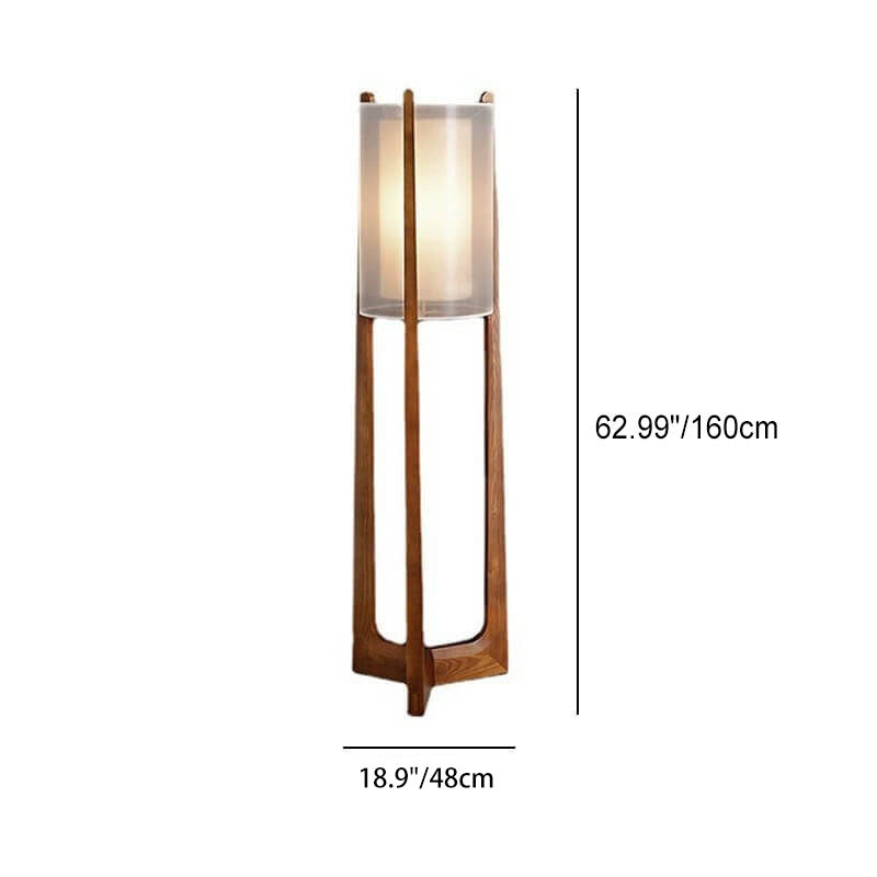 Japanese White Floor Lamp