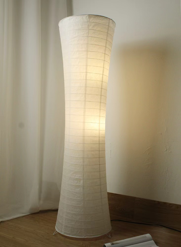 Nordic White 2-Light Floor Lamp