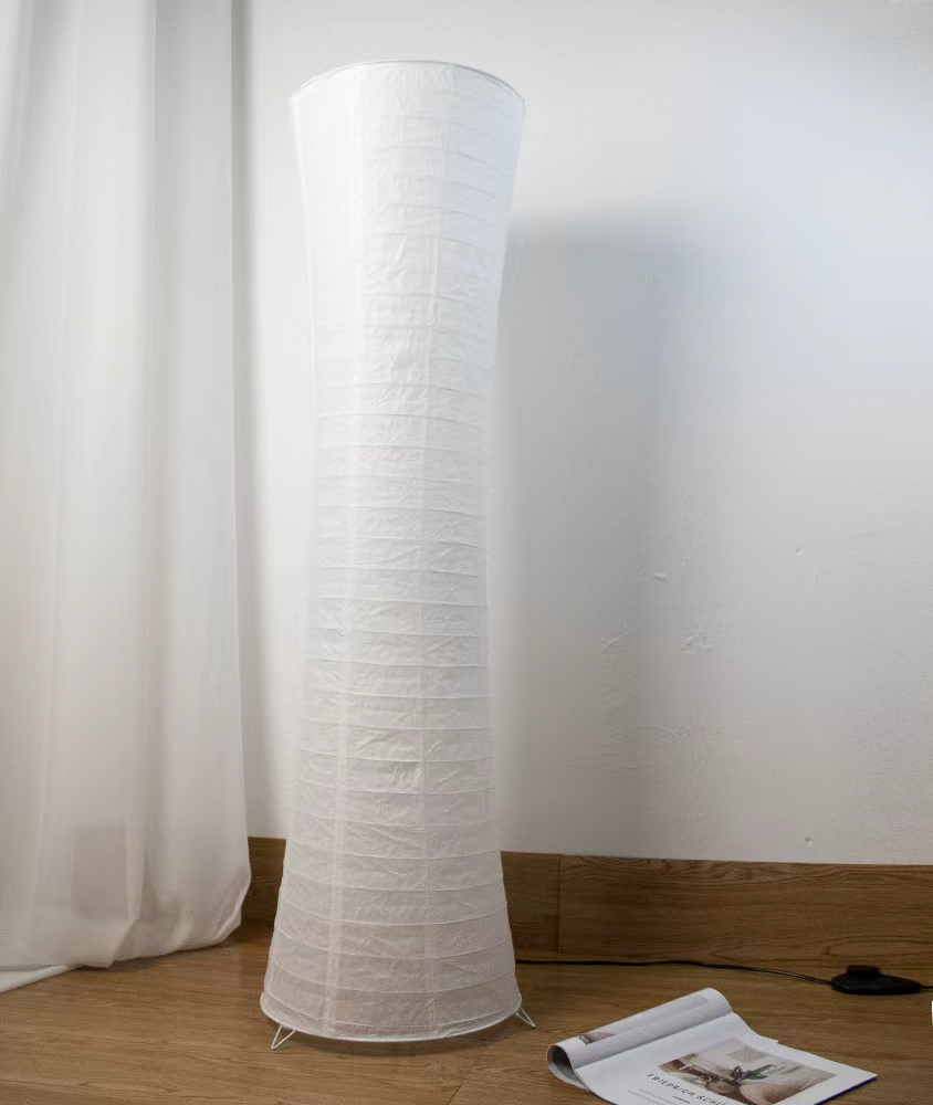 Nordic White 2-Light Floor Lamp