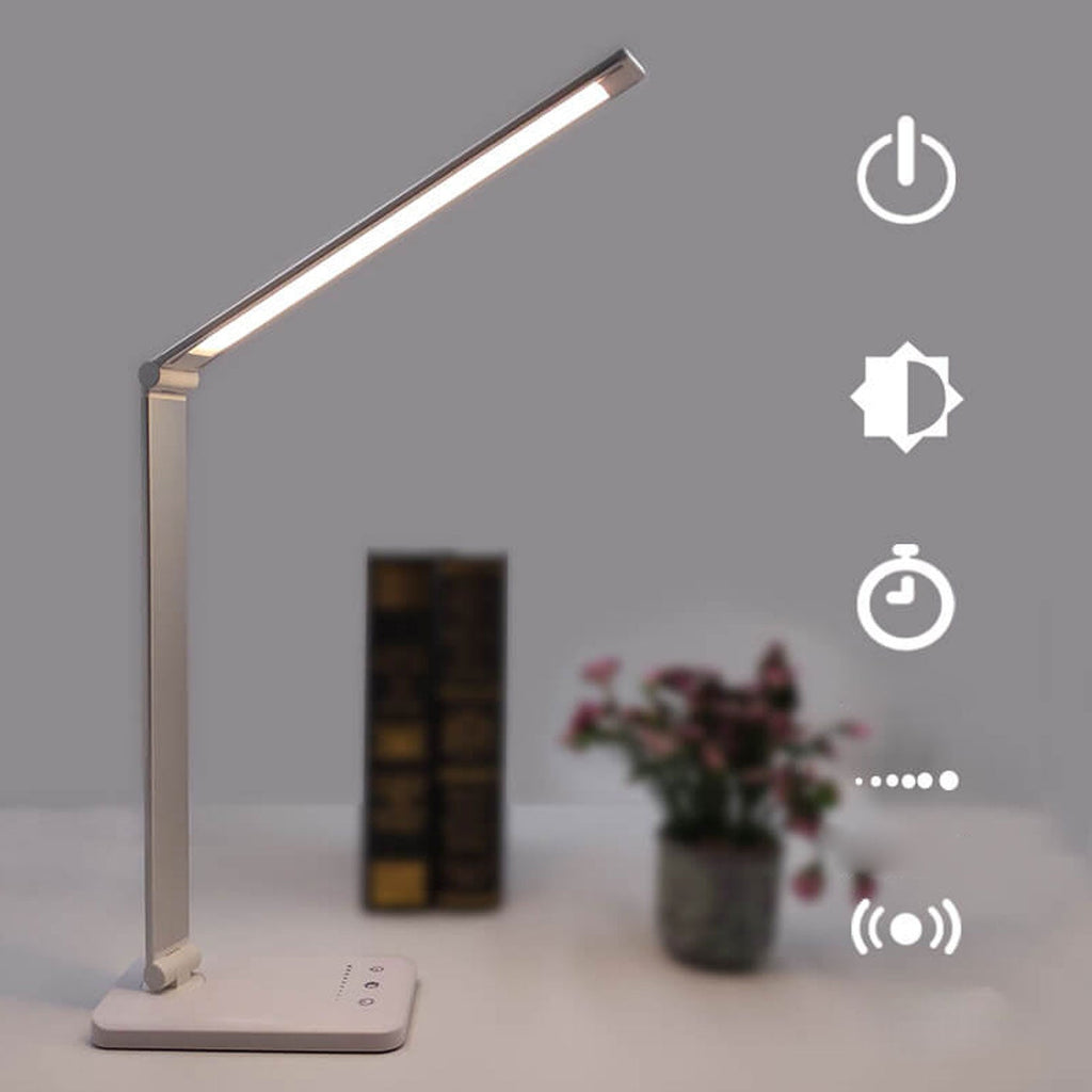 Simple Folding Wireless Rechargeable LED Eye Desk Lamp
