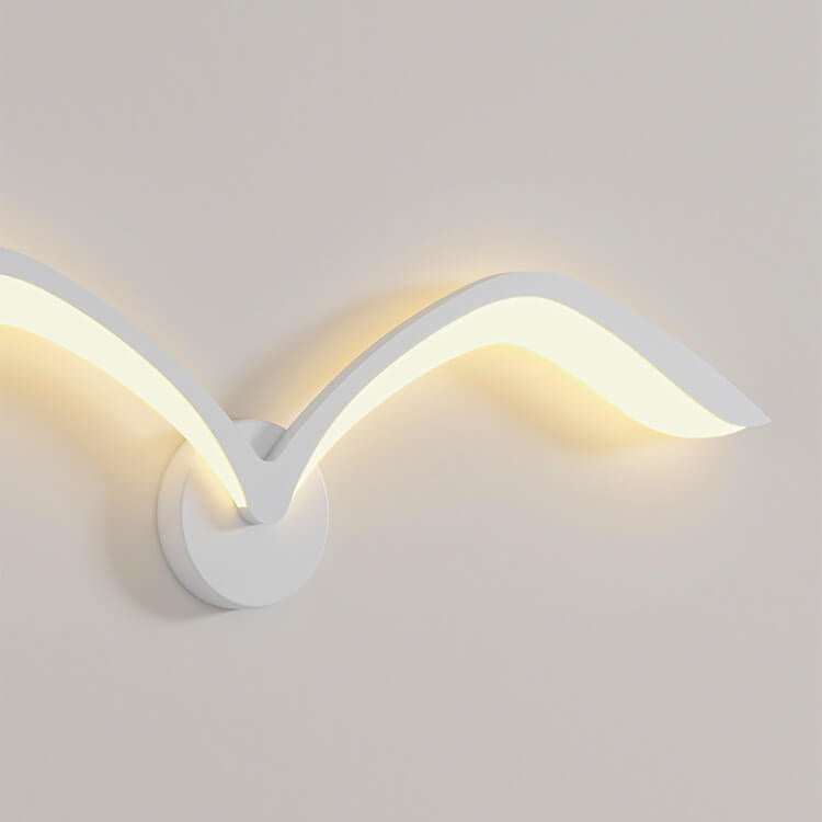 Nordic Minimalist Seagull Acrylic LED Wall Sconce