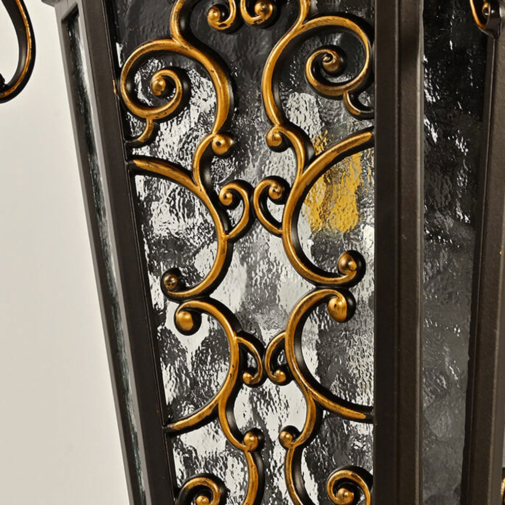 European Palace Outdoor Waterproof 1-Light Wall Sconce