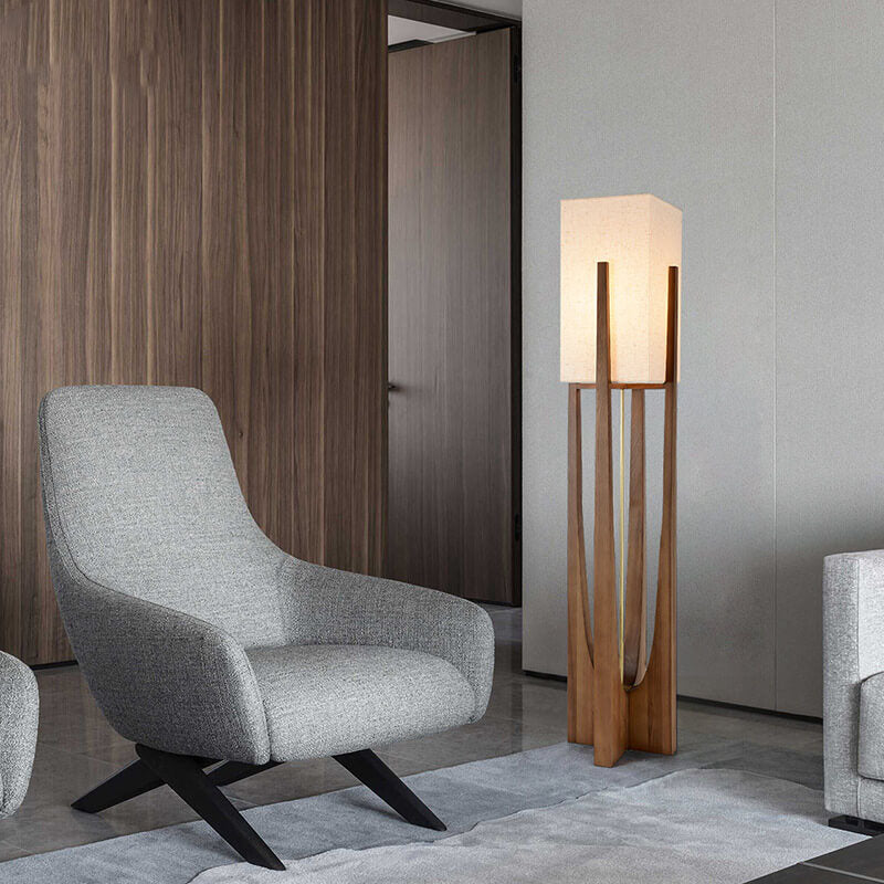 Modern White Floor Lamp