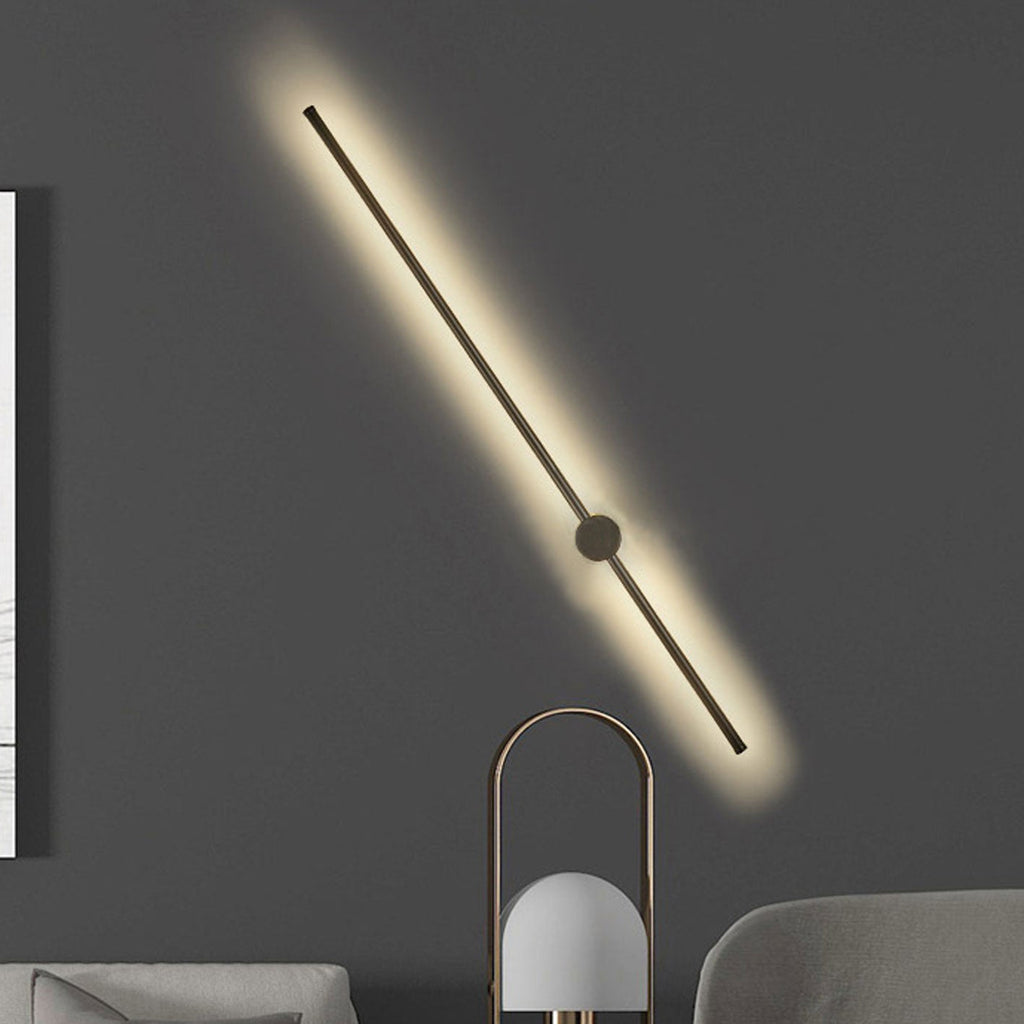Minimalist Strip Aluminum LED Wall Sconce