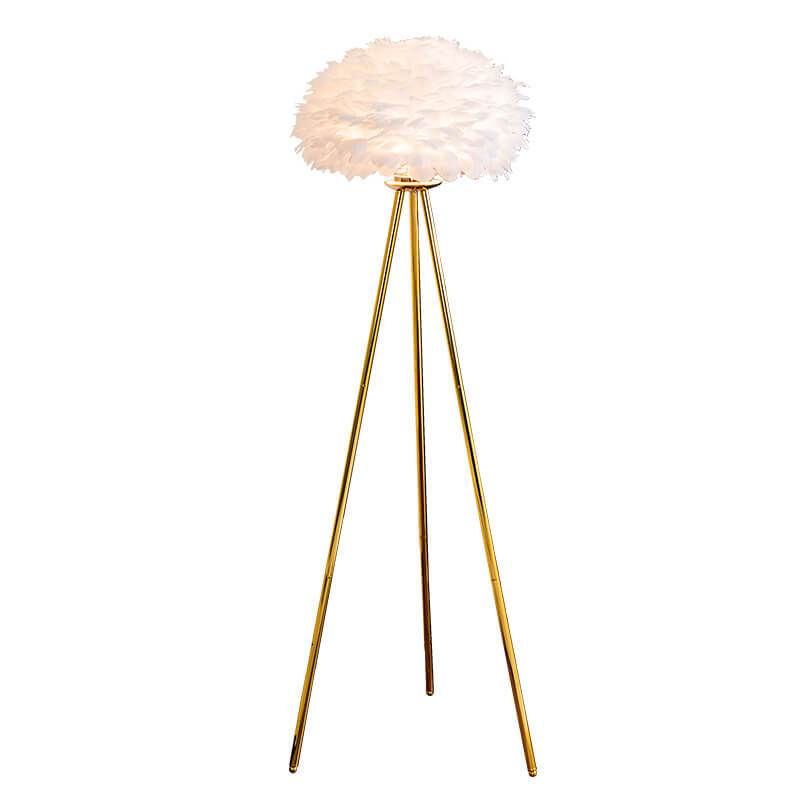 Sleek Modern Pink Floor Lamp