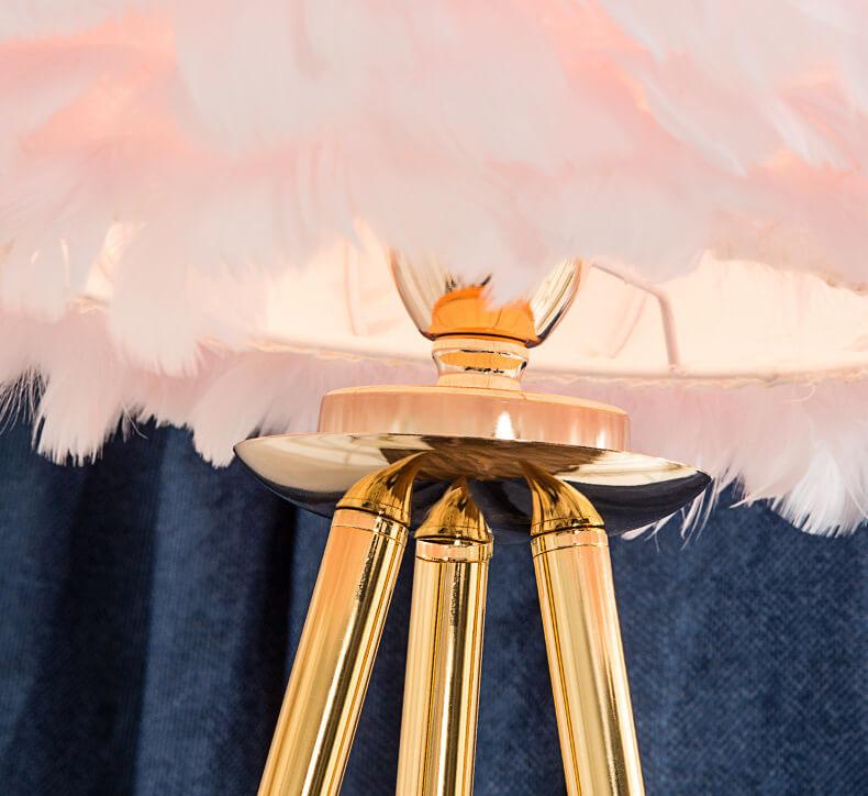 Sleek Modern Pink Floor Lamp