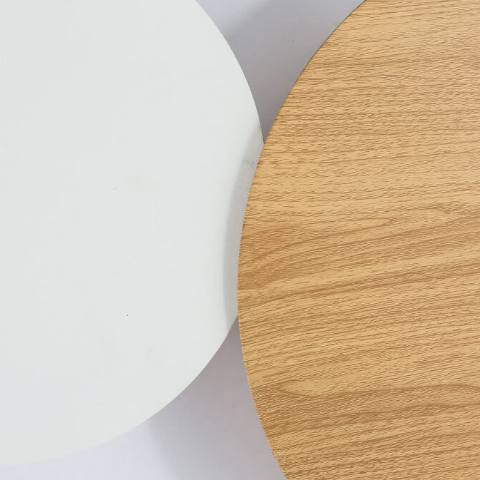 Modern Minimalist Round Eclipse Iron LED Wall Sconce