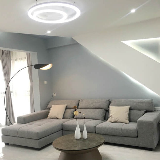 Modern Black Floor Lamp