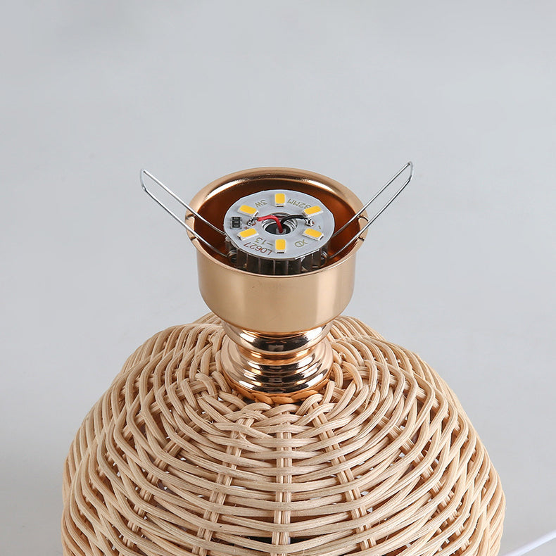 Nordic Contemporary LED Table Lamp with Pleated Table Lamp