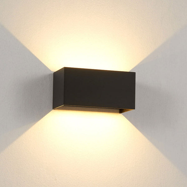 Modern Outdoor Waterproof Up Down LED Wall Sconce