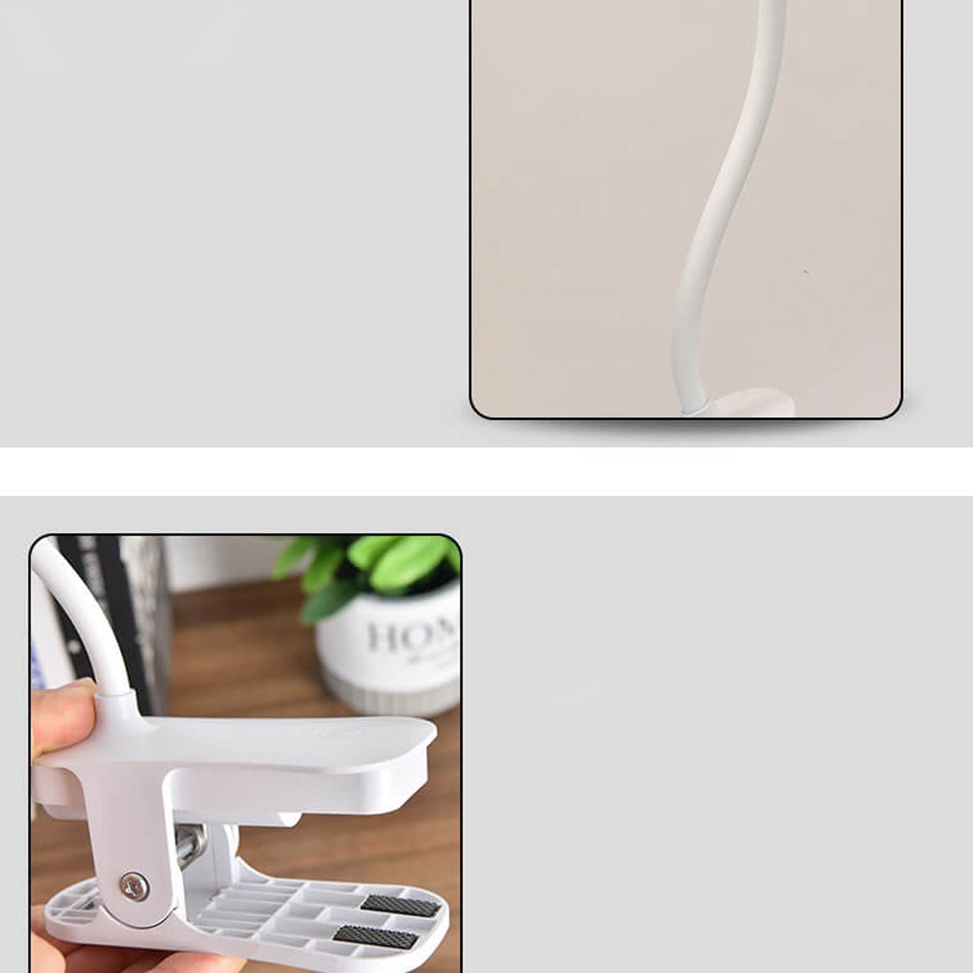 Nordic Creative Bird Clip USB Charging LED Night Table Lamp
