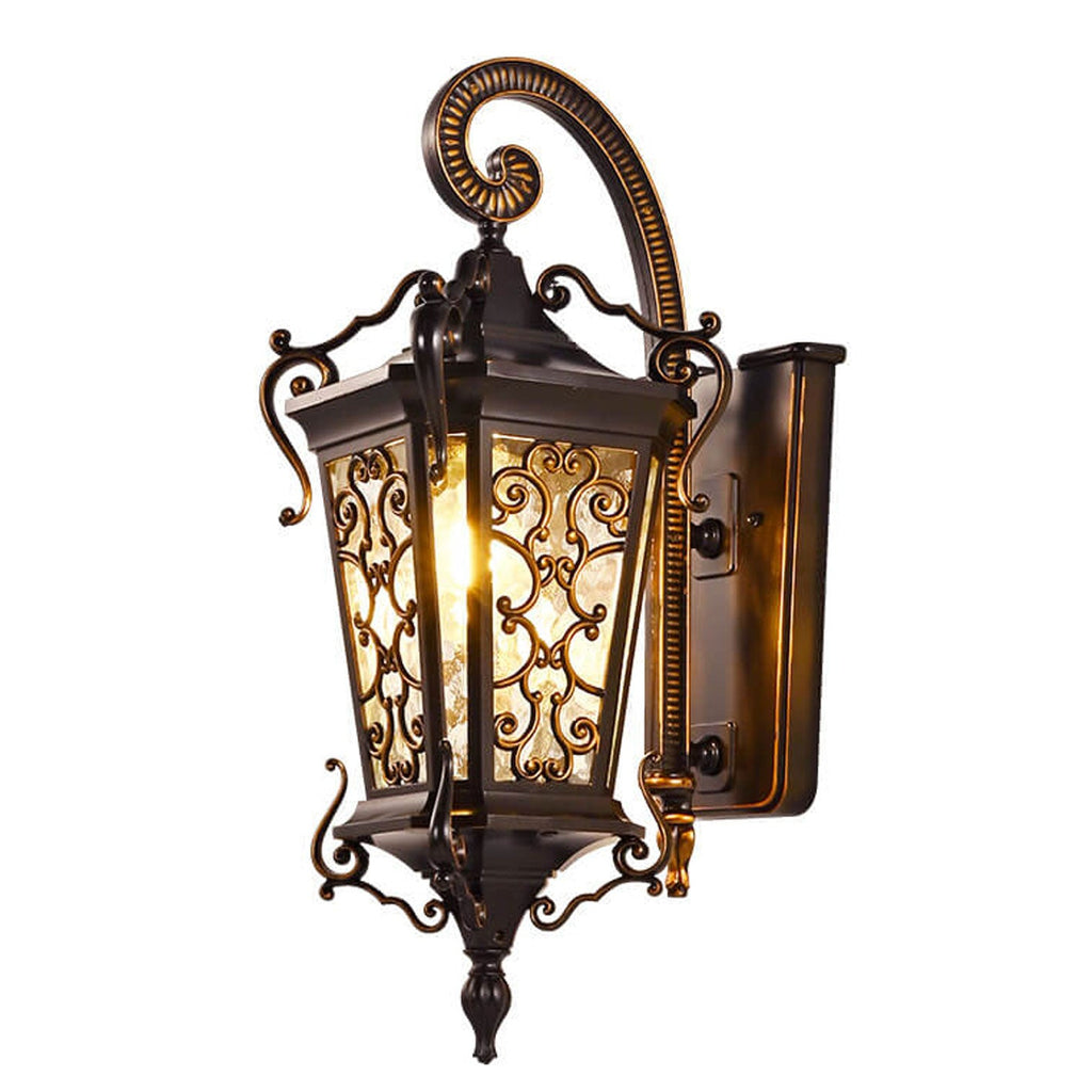 European Palace Outdoor Waterproof 1-Light Wall Sconce