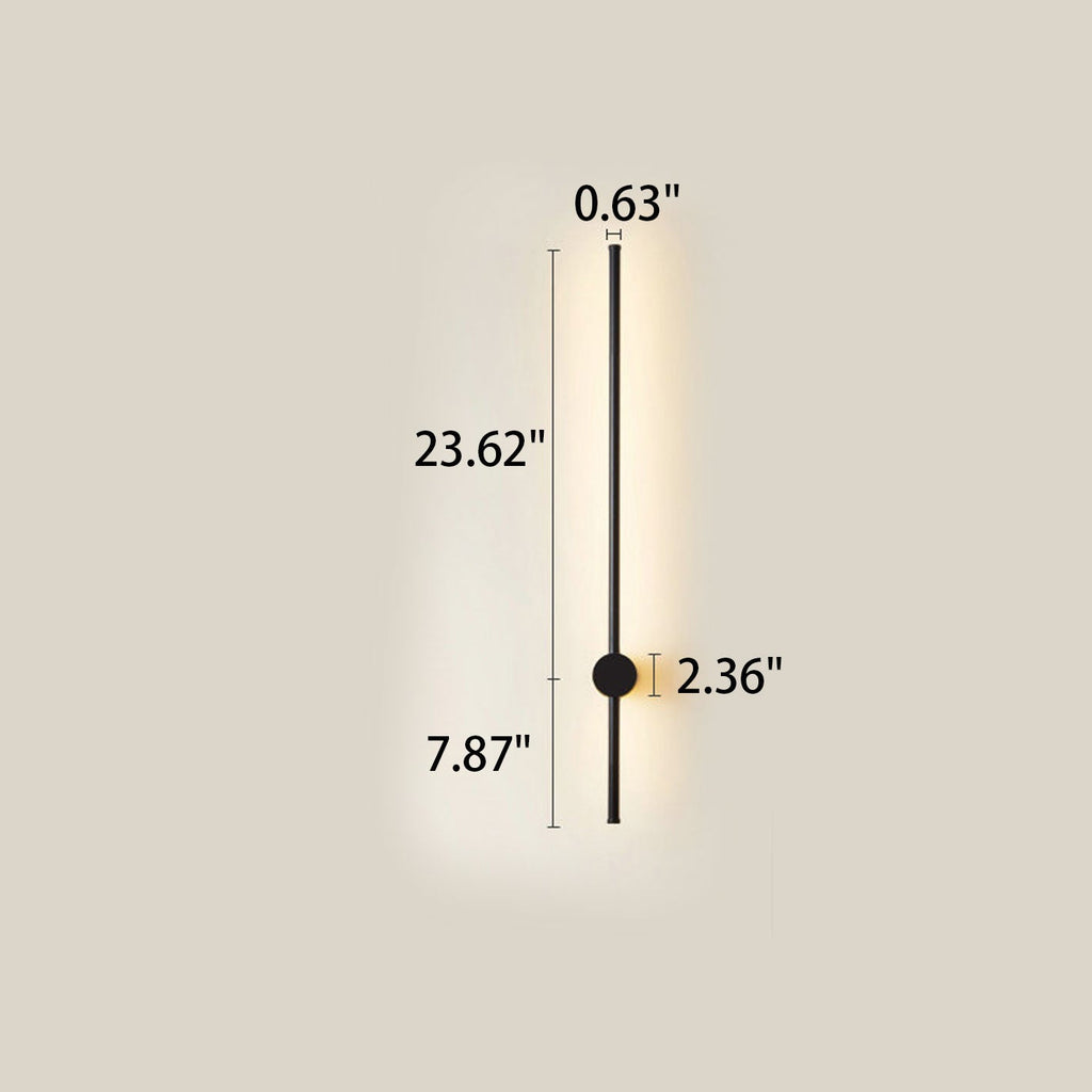 Minimalist Strip Aluminum LED Wall Sconce