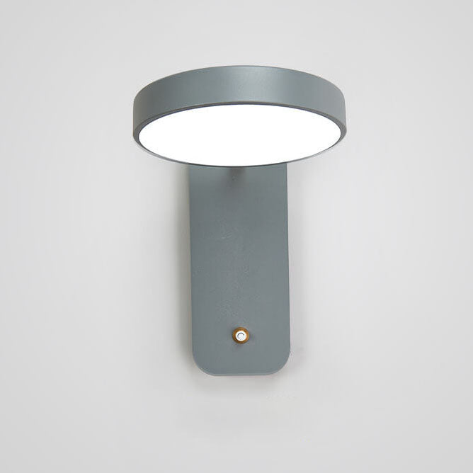 Nordic Simple Round Rotatable Switch LED Reading Wall Sconce