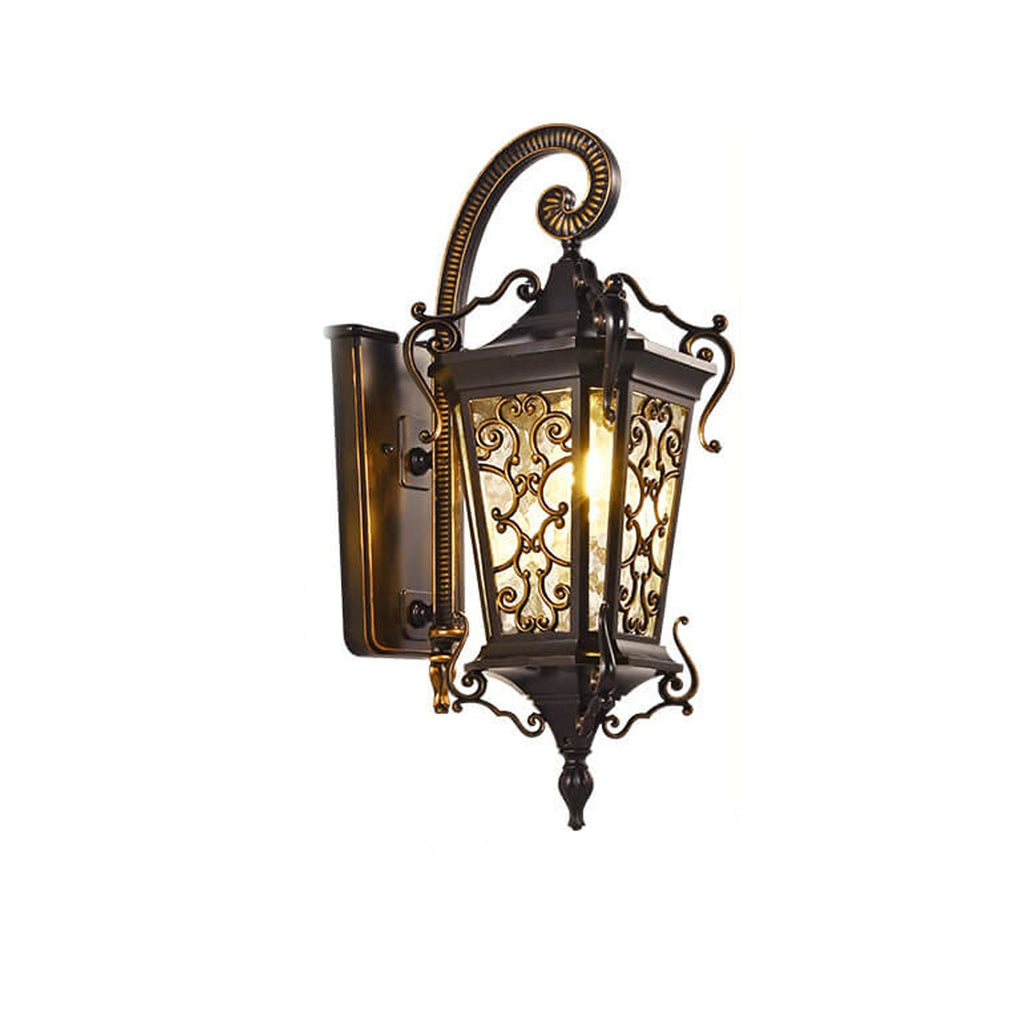 European Palace Outdoor Waterproof 1-Light Wall Sconce