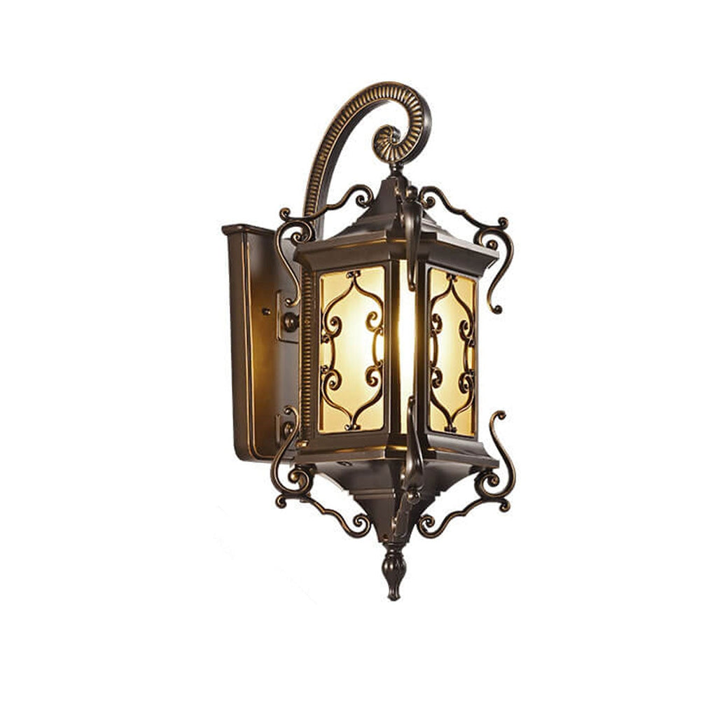 European Palace Outdoor Waterproof 1-Light Wall Sconce