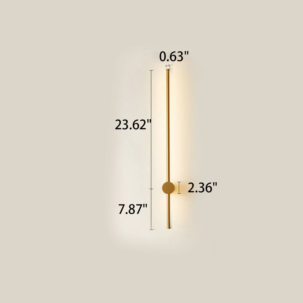 Minimalist Strip Aluminum LED Wall Sconce
