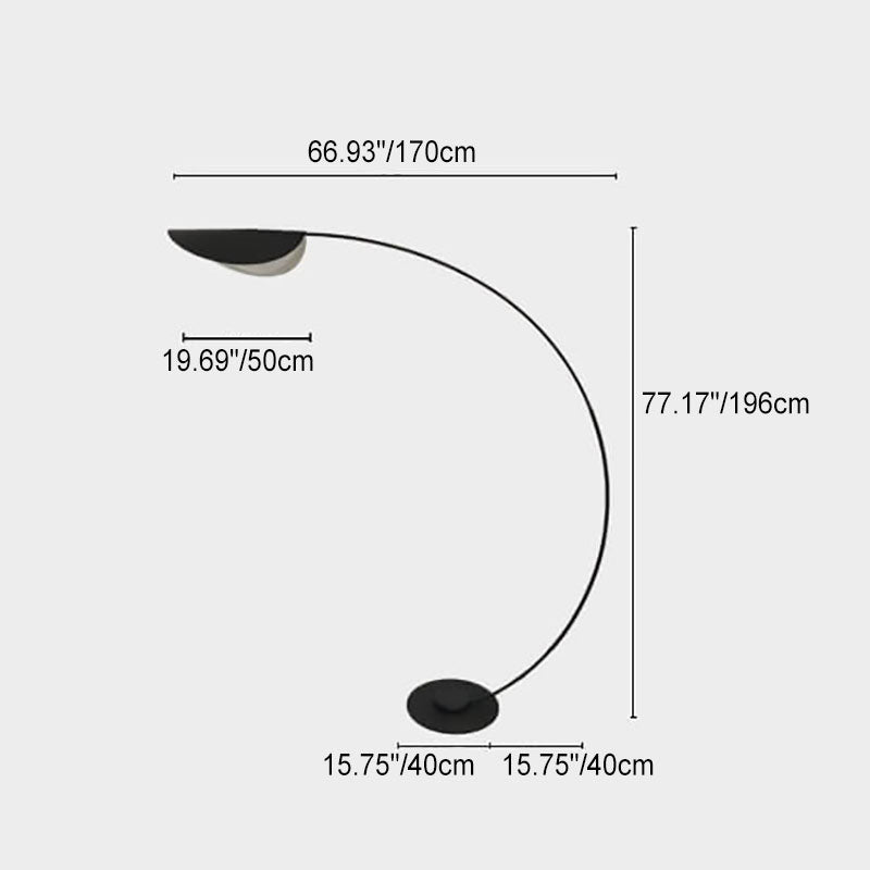 Modern Black Floor Lamp