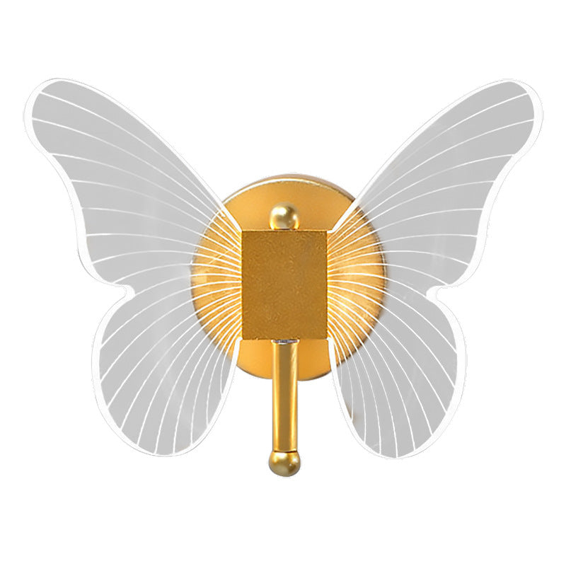 Nordic Creative Butterfly Acrylic LED Wall Sconce