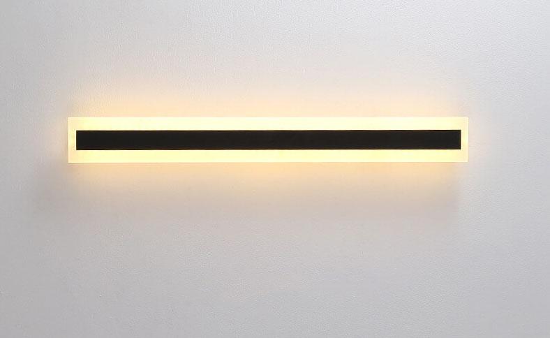Minimalist Elongated Bar Shaped 1-Light LED Wall Sconce