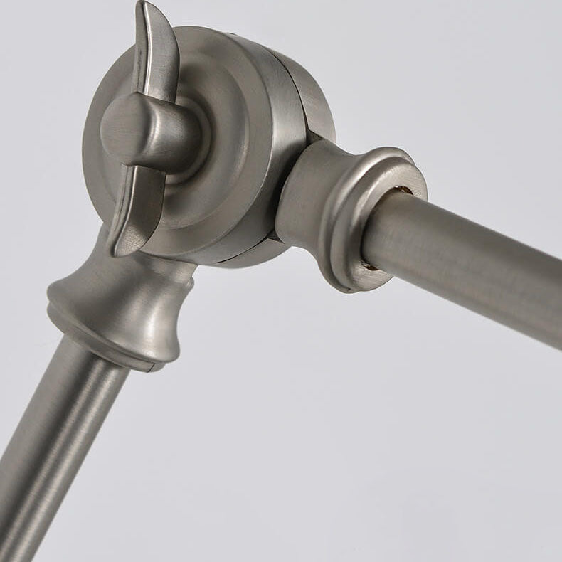 Retro Industrial Swing Arm Rotating Retractable Wall Sconce
