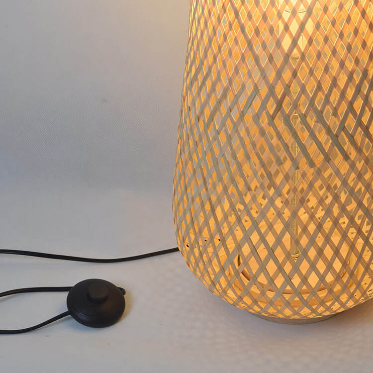 Modern Bamboo Floor Lamp