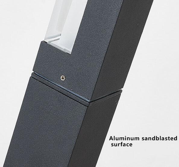 Modern Black Outdoor Stake Light